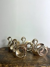 Vintage Napkin Rings - Set Of