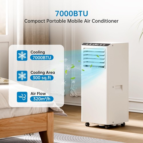 7000btu portable air - 7000btu, 3-in-1