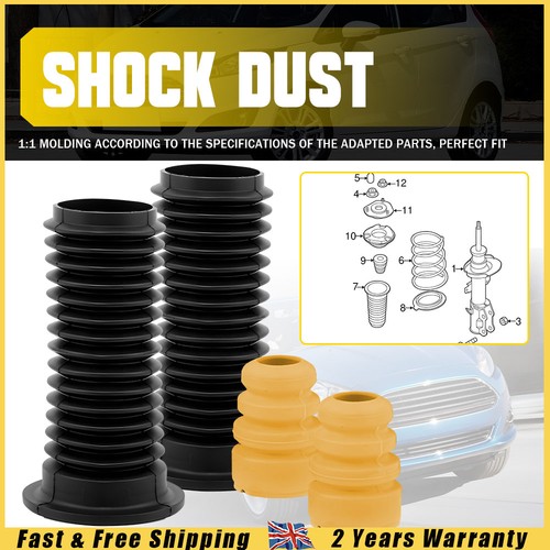Front axle shock - 2x,