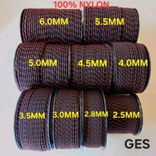 PULL CORD STARTER ROPE LAWNMOWER, STRIMMER, CHAINSAW, 2.5mm - 6mm  2 - 100 metre