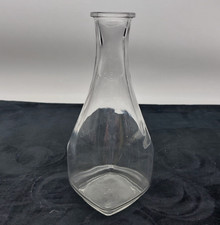 Clear glass bud - clear,