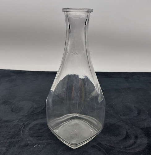 Clear glass bud - glass,