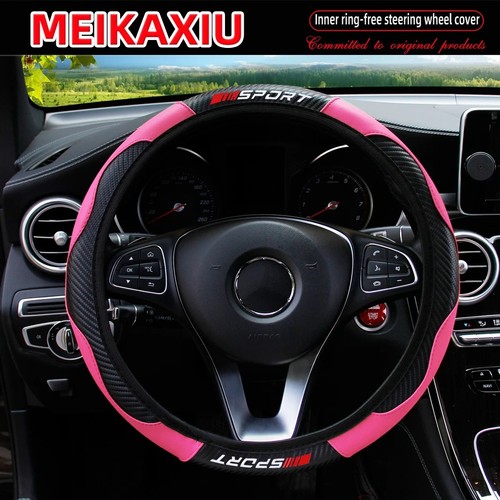 Leather car steering - car, wheel