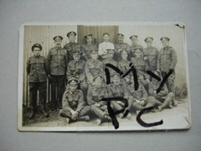 WW1 RPPC Soldiers Outside Barracks Royal Garrison Artillery RGA