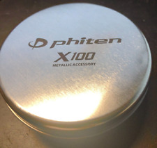 Phiten RAKUWA neck X100 Leash model Titanium Choker 50cm Silver