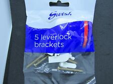 SWISH LEVERLOCK BRACKETS sologlyde/ aluglyde ( Packet of 5)  E