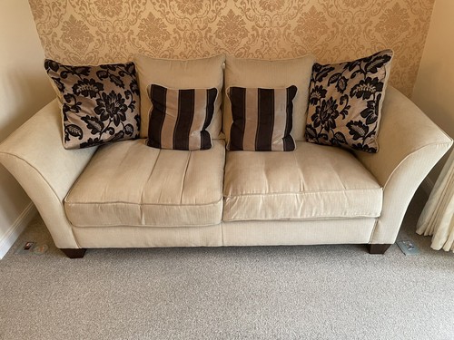 Seater sofa cream beige inc - 3,