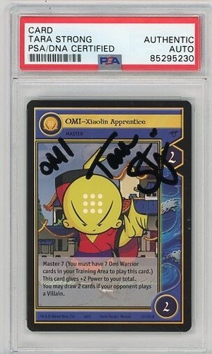 Psa signed tara strong - psa, tcg