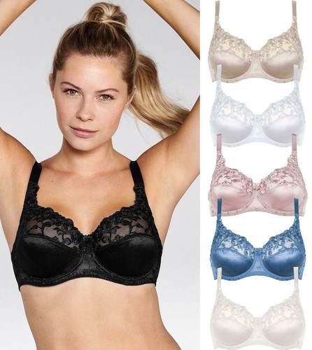Naturana satin underwired bra - naturana,