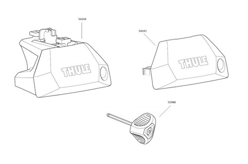 Thule evo flush - thule, pack