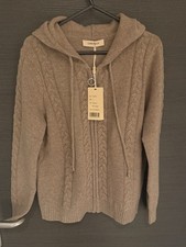 Women’s Wool Cable Knit Zip