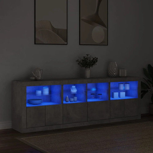 Modern wooden large sideboard - wooden,