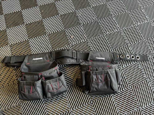 Husky tool belt - tool, pouches