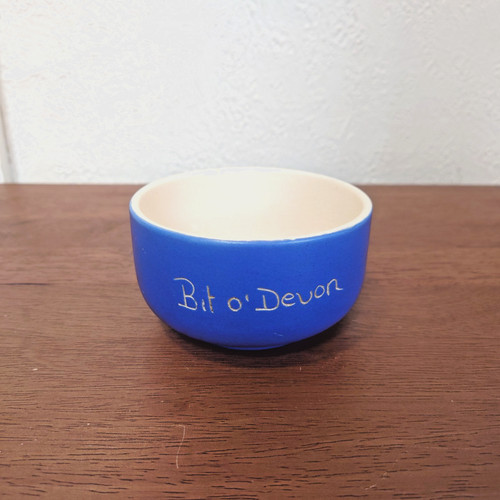 Vintage devonmoor pottery blue - devonmoor,