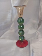 Krosno Poland Glass Tri-Colour