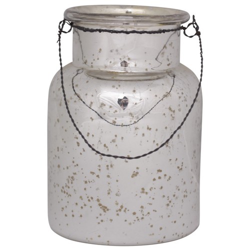 Silvered hanging hurricane - silvered,