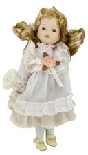 Vintage porcelain doll - porcelain,