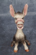 Porcelain Ceramic Melba Ware Rare Laughing Anthropomorphic Donkey Melbaware