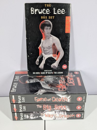 Bruce lee movie triple vhs - triple,