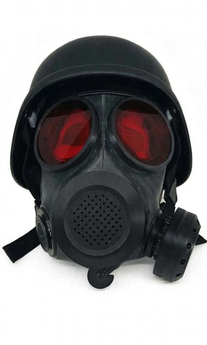 Resident evil hunk gas mask - evil,