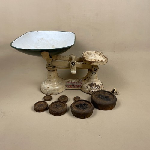 Antique siddons scales - j&j,