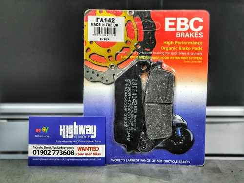 Rear brake pads ebc fa142 - fa142, for