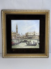 Vintage Wall Art Decor Framed