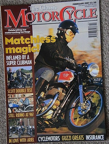 Classic motorcycle feb 1997 - feb,