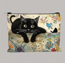 Black Cats Butterfly Cosmetic