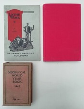 Vintage Engineering Lathe Machine-shop Practice Handbooks Manuals x 3