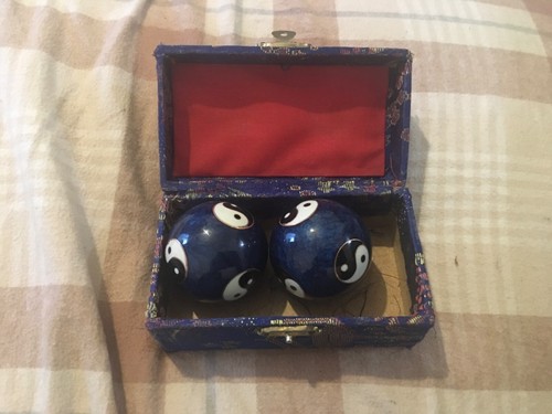 Vintage musical chiming balls - vintage,