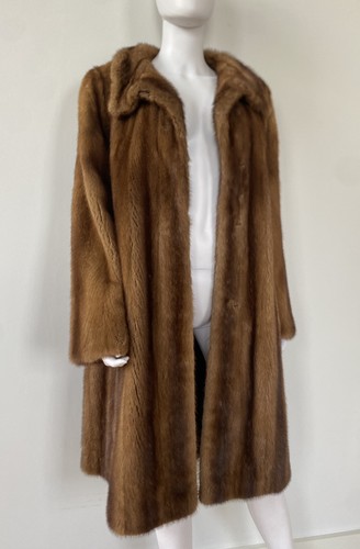 Natural real glow mink fur - natural,