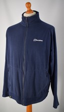 Men's Blue Berghaus Polartec Lightweight Fleece Jacket / Zipper Size XL