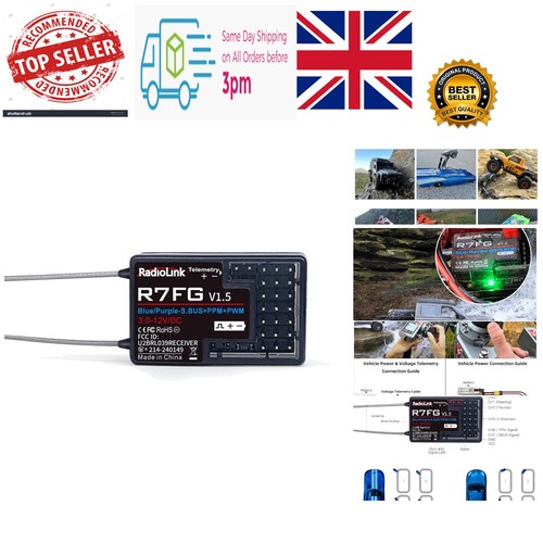 R7fg gyro receiver with - 2.4g,