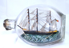 Ship bottle belgium - ship,