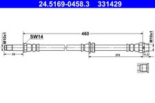 Ate 5169 0458 brake - ate,