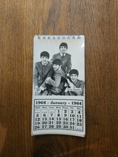 The Beatles Original 1964 Pocket Calendar Complete Star Pics