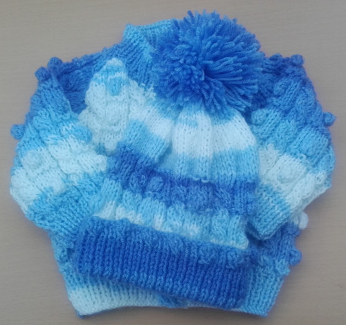 Hand knit cardigan - cardigan, and