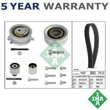 INA Timing Belt Kit Fits VW Audi Skoda Seat 1.2 TDi 1.5 1.6 2.0 + Other Models