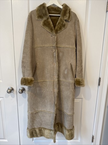 Brandon thomas suede long coat - long,