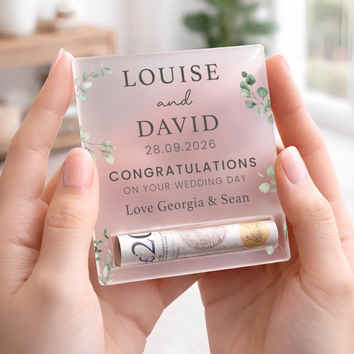 Personalised wedding day - day, gift