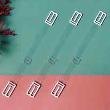 3pc Bra Strap Holder Nonslip Elastic Adjustable Band Strap Racer Back Clip Women