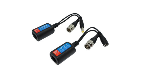 Cctv passive video balun power - balun,