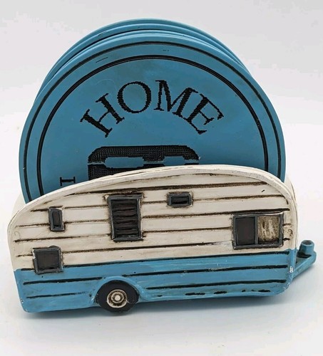 Retro campers home engraved - retro,