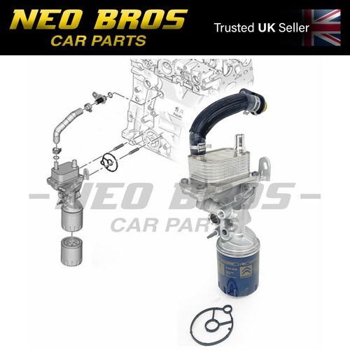 Oil filter cooler housing - &,