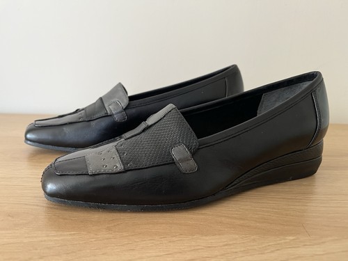 Clarks women black leather - women’s,