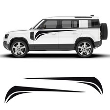 decals stripe side Land Rover