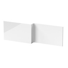 Nuie 1700mm wood shaped - wood, l-shaped