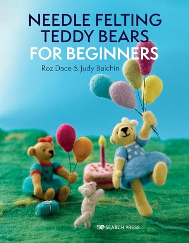 Needle felting teddy bears - felting,