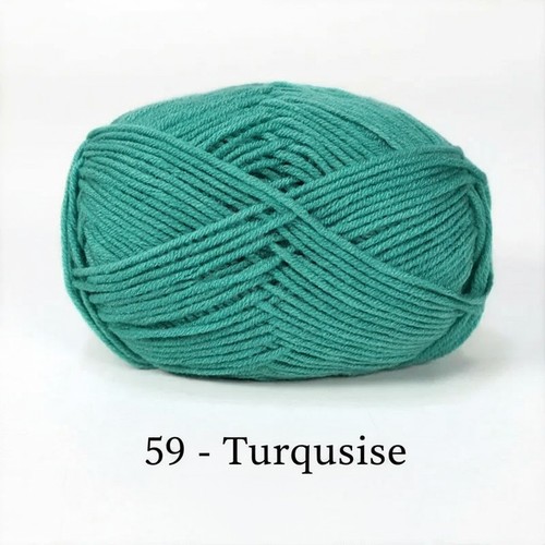 50g 4ply milk - 50g, cotton